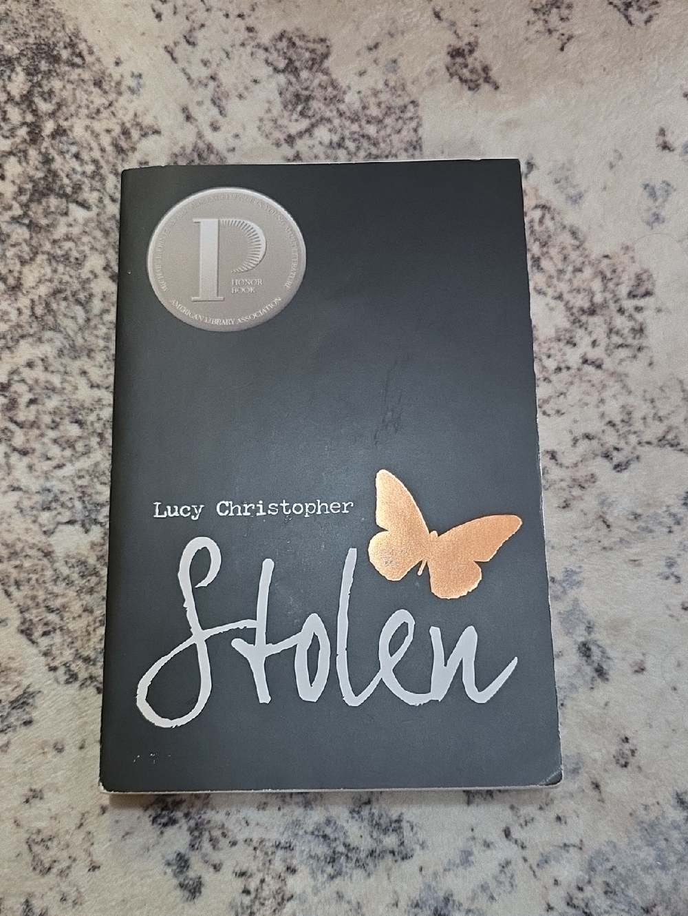 "Stolen" Novel By Lucy Christopher